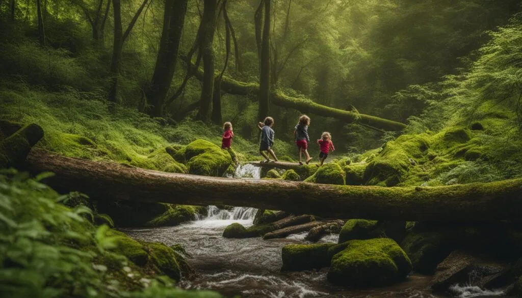 nature play for children