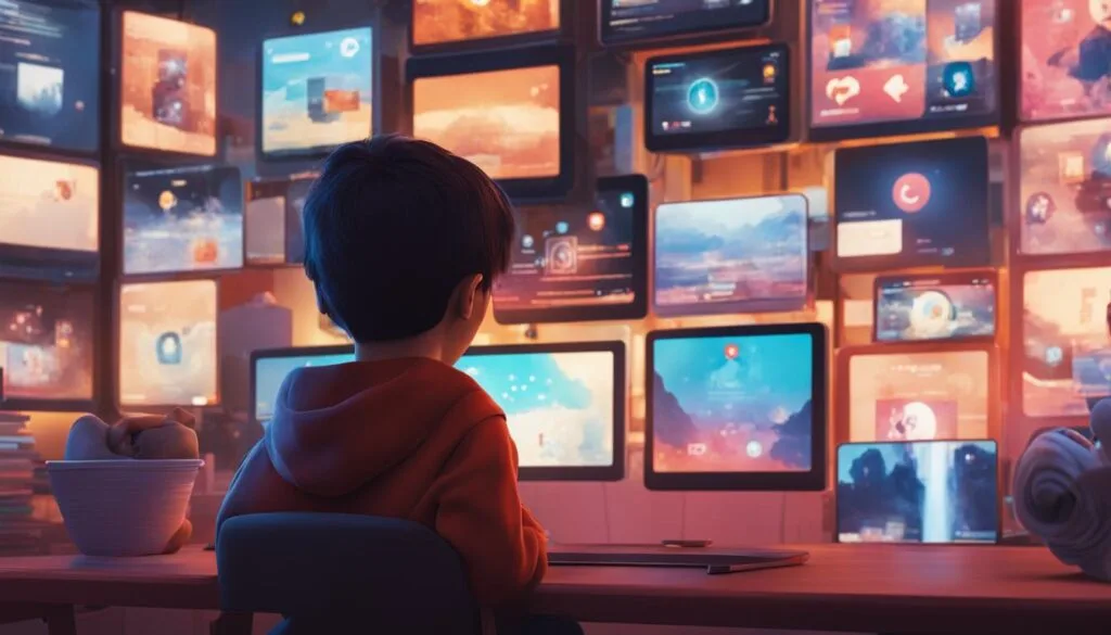 social media effects on children