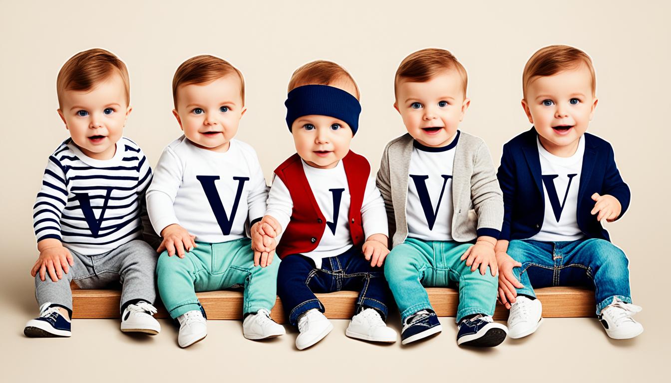 Boy names starting with V