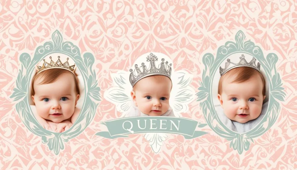 baby girl names inspired by queens
