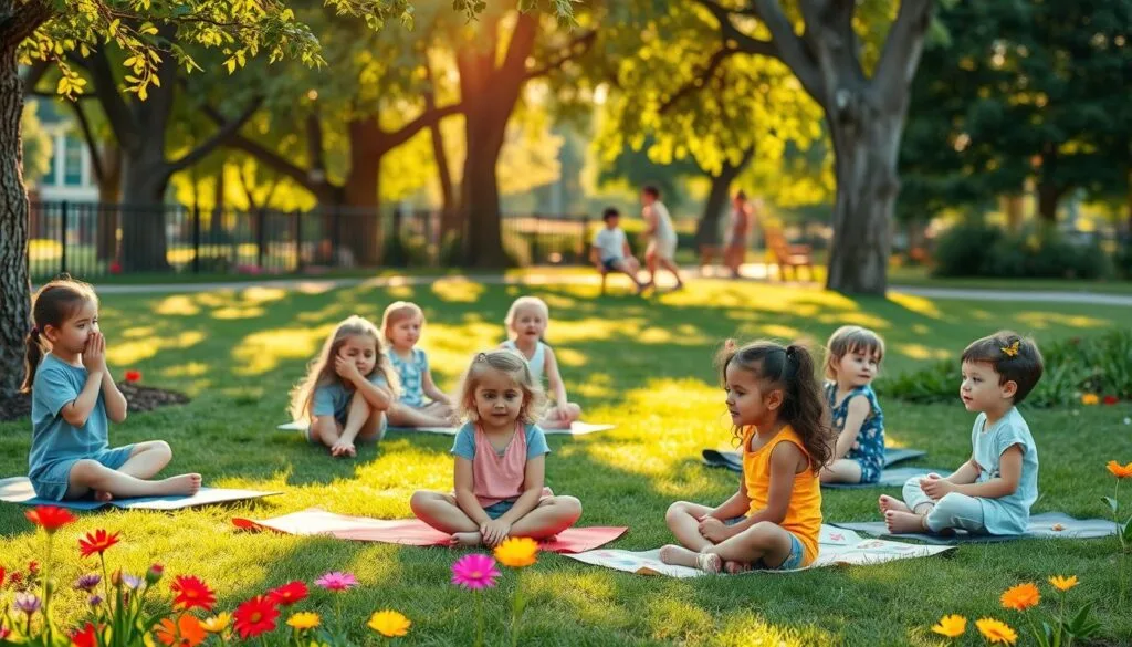 Practicing emotional regulation skills for kids