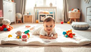 Tummy time for infants