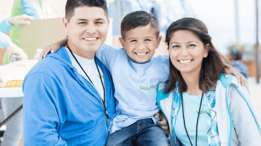 Volunteering as a family Volunteer Together Giving Back as a Family